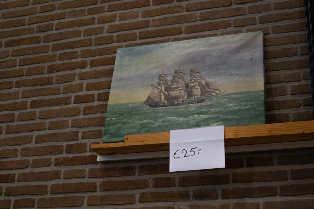 Painting of a VOC ship