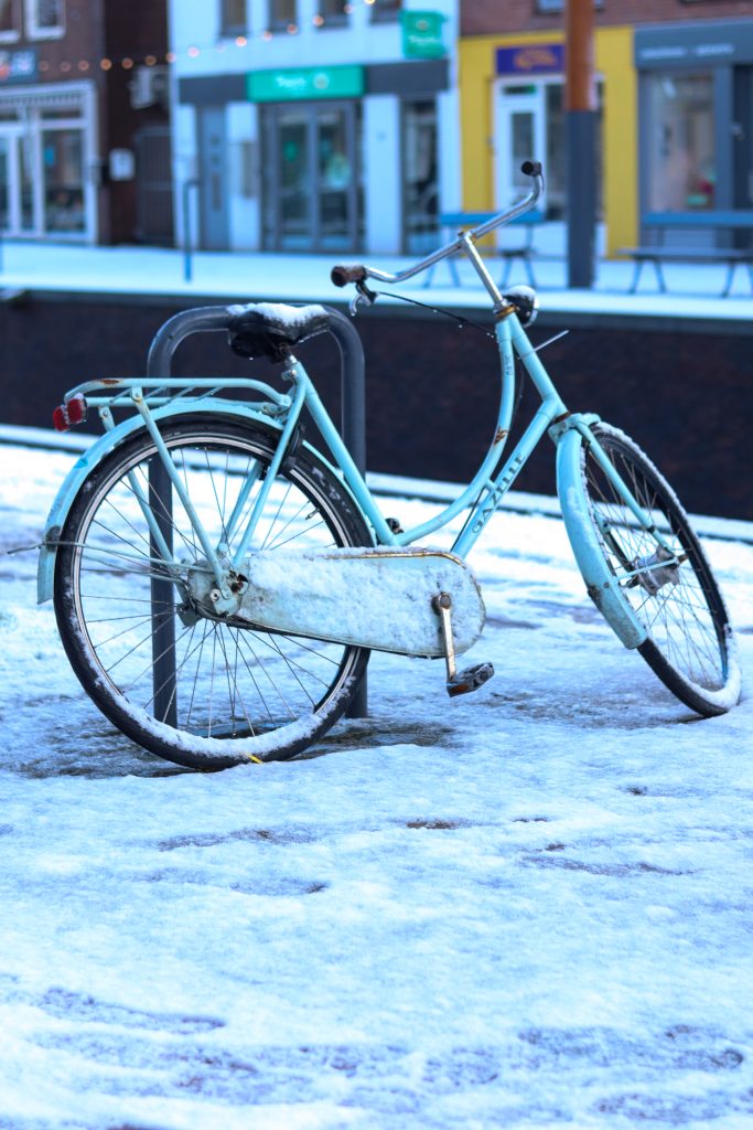 Snowy Bicycle