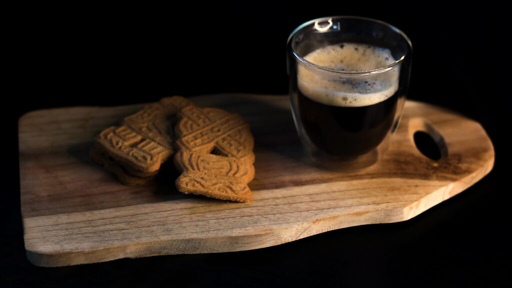 Coffee with speculaas