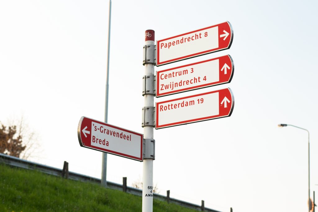 Route sign