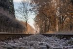 frozen railroad