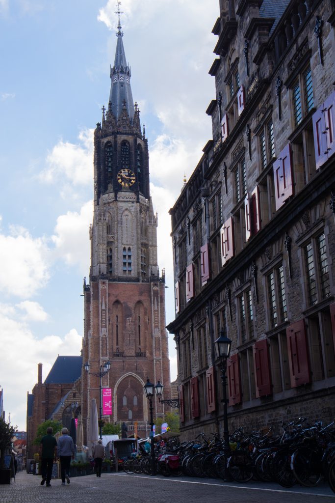 De Nieuwe Kerk church in the city of Delft in the Netherlands