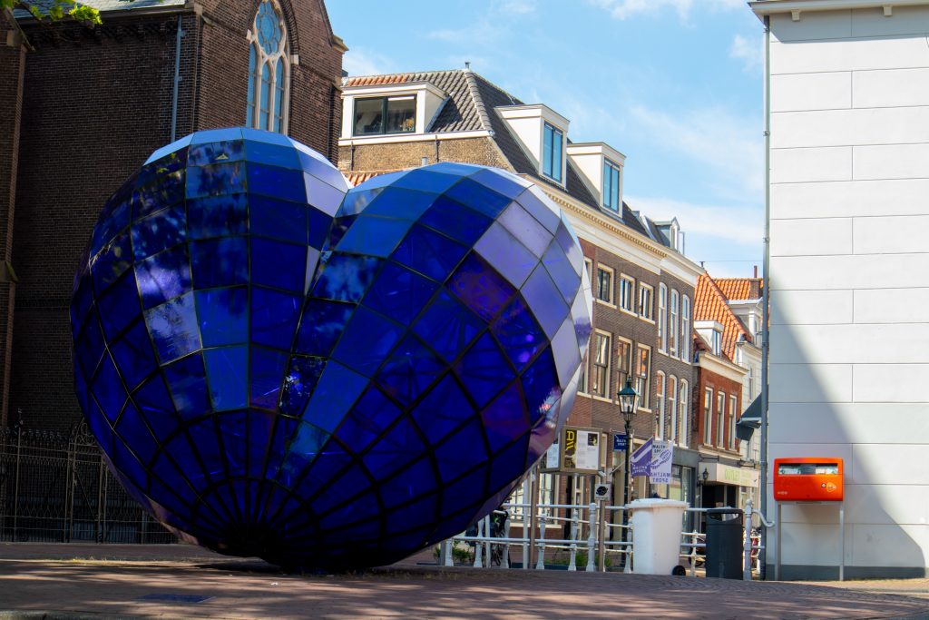 Delft blue Heart