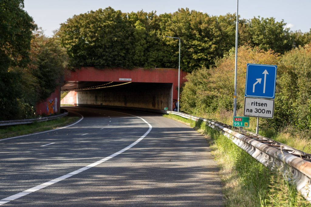 Highway viaduct near Hollands Diep