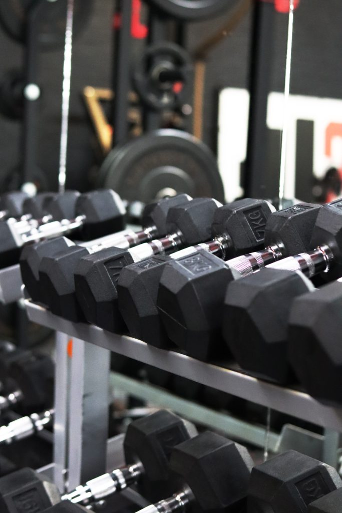 Weights Next To Each Other