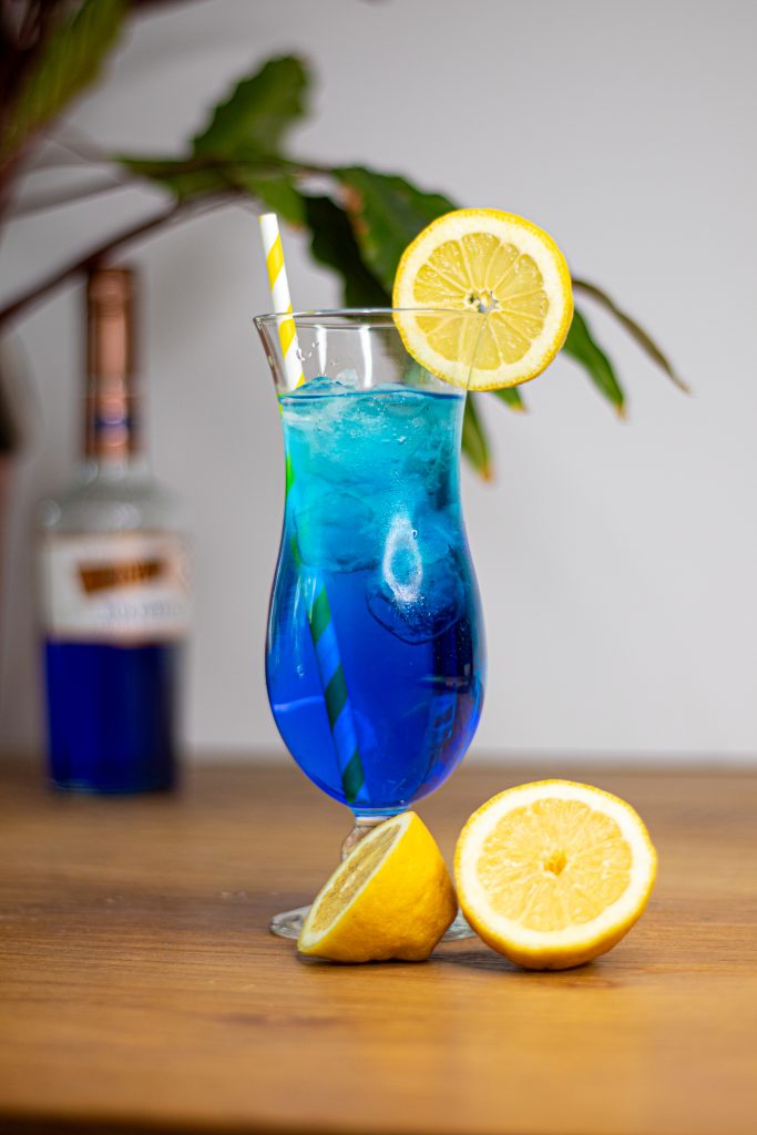 Cocktail with lemon