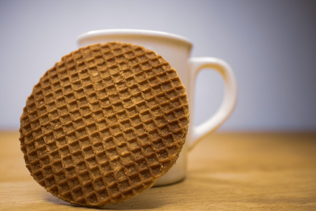 Stroopwafel with mug